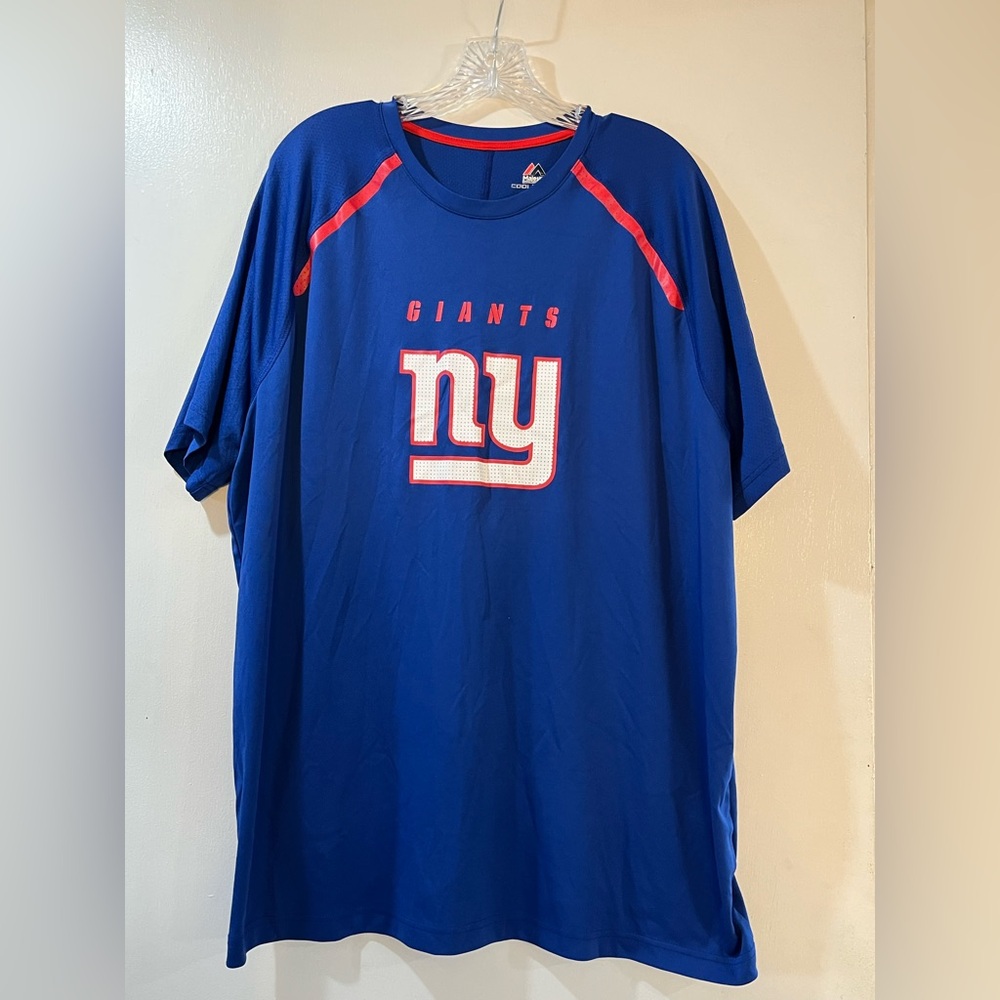 New York Giants Cool Base Athletic Tee Sz 2XL